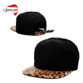 Moda customed leopord brim chapéus do camionista &amp; tampas (lwc-310)