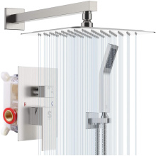 Brushed Nickel Shower System Bathroom Best Shower Faucets