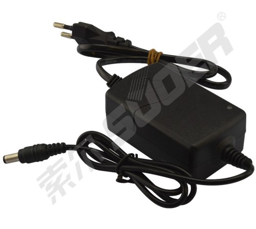 12V 1A Power Adapter Double Wires Power Adapter with Round Plug