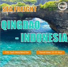 Sea Freight From Qingdao To Indonesia