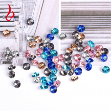 High Quality 6mm Round Rhinestones - Factory Sales 5000pcs/bag Loose Crystal Beads Chaton Pointback Rhinestones
