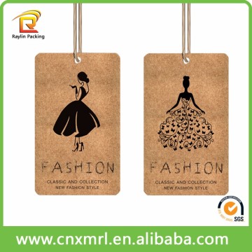 Cheapest Swing Tags custom hang tags logo printed clothing tag