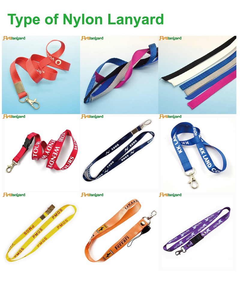 Nylon lanyard