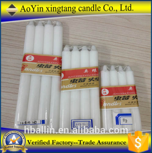 cheap white candles yemen with fast deliver time,gold paper label candle to Yemen
