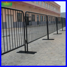 removable road crowd control barricades