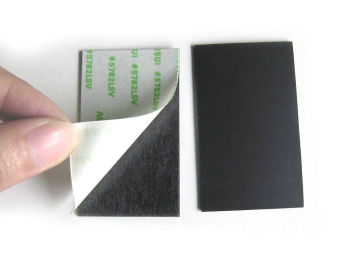 Peel And Stickl Rubber Magnet Sheets Or Rolls With Adhesive Tape For Car Magnet