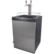 Commercial Draft Beer Dispenser Machine Kegerator with Double Taps