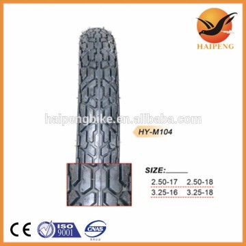 Made in China tubeless motocycle tyres 2.50-17 motorcycle tyres for sale