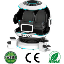 9D Vr Game experience museum VR 2 player Movie Simulator Dynamic Movie Game Machine