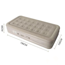 Camping Blow Up Single Inflatable Mattress with Built-in Pump