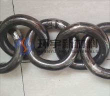Round Welded Kiln Chains Φ19mm × 76mm C1035