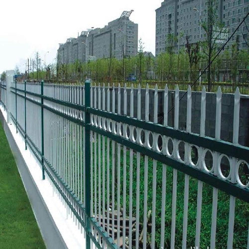 DM-galvanized picket weld fence/Ornamental Iron steel