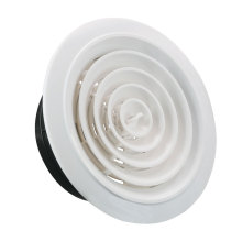 Round ABS Plastic Ceiling Ventilation Diffuser