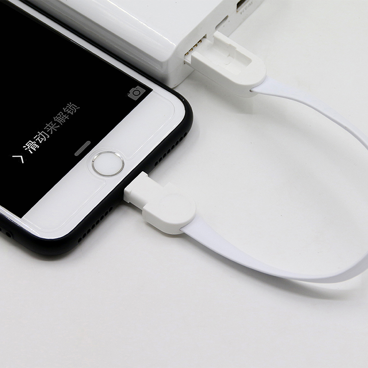 Amazon Sale Micro Usb Phone Charger Cord Usb Charging Data Transfer Bracelet Cable