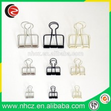 Golden Bulldog Clip Black Binder Clip