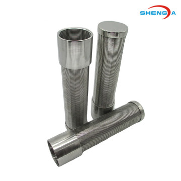 Stainless Steel Wedge Screen Cartridge for Sugar Syrup
