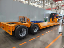 Multi-Function 2 Line Axle Lowbed Semi Trailer