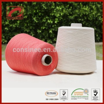 Cost-efficient polyamide and cotton blended yarn fancy p/c yarn