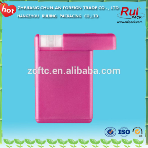 Credit card perfume atomiser with a cover cap 20ml
