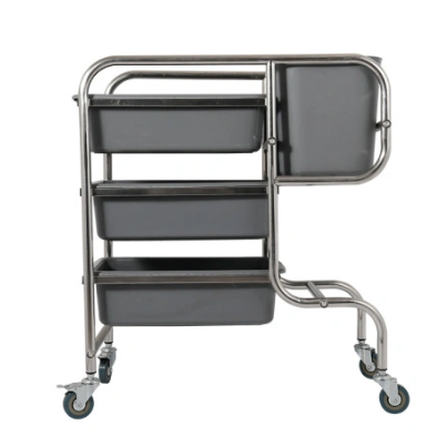 Streamline Your Restaurant Operations with High-Quality Dish Collecting Carts and Utensil Holders