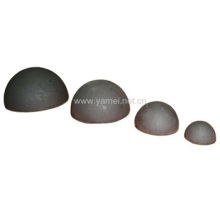 Rubber Round Dome Dock Bumper, PK25