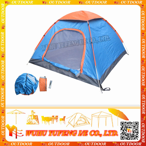 Hand throwing automatic camping tent