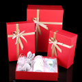 Wholesale Paper Packaging Red New Year Gift Box