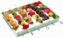 Stainless Steel shish kebab with skewers