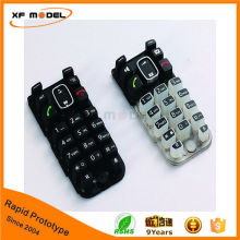 Precision Vacuum Casting Mobile Phone Keypads Rapid Prototyping Services