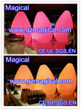 Pretty Egg Shape Inflatable LED Decoration