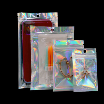 Holographic Aluminum Foil Mylar Ziplock Bag