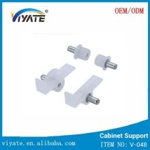 White Wood kitchen cabinets plastic shelf pins