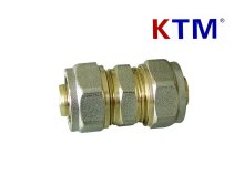 Brass Pipe Fitting - Equal Straight Connector