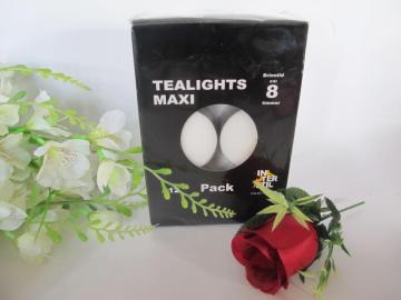 50g Unscented White Tealight Candle