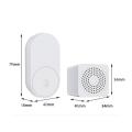 Mini 32 Ringtones Mini Kinetic Compact Wireless Doorbell