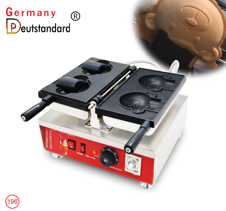 bear shape waffle maker commercial taiyaki machine with factory price for sale