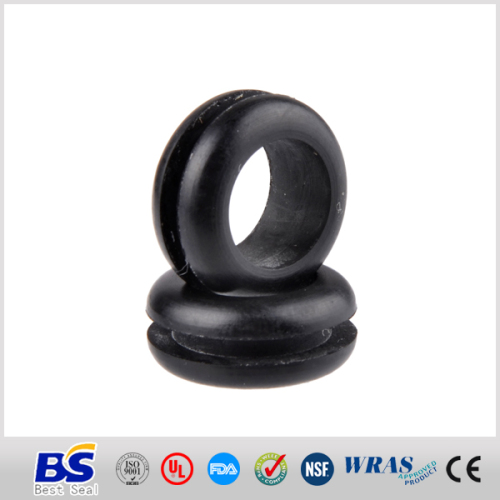 Silicone rubber cable grommet