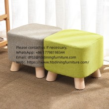Dining Furniture Cheap Mushroom Stool Velvet Dining Room Dressing Room Fabric Small Stool