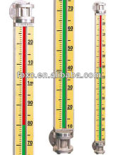 UGS D glass level gauge for water level meter anti-corrosion PTFE lined material