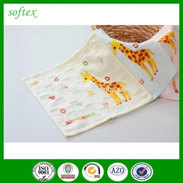 Plain cloth grid square towel,printed flour sack towels