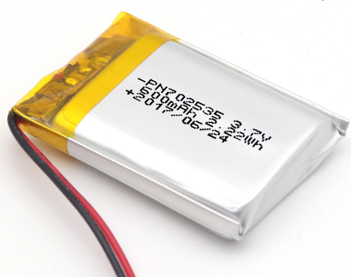 Batterie de polymère de 3.7v 600mAh pour de mini haut-parleurs (LP2X3T7)