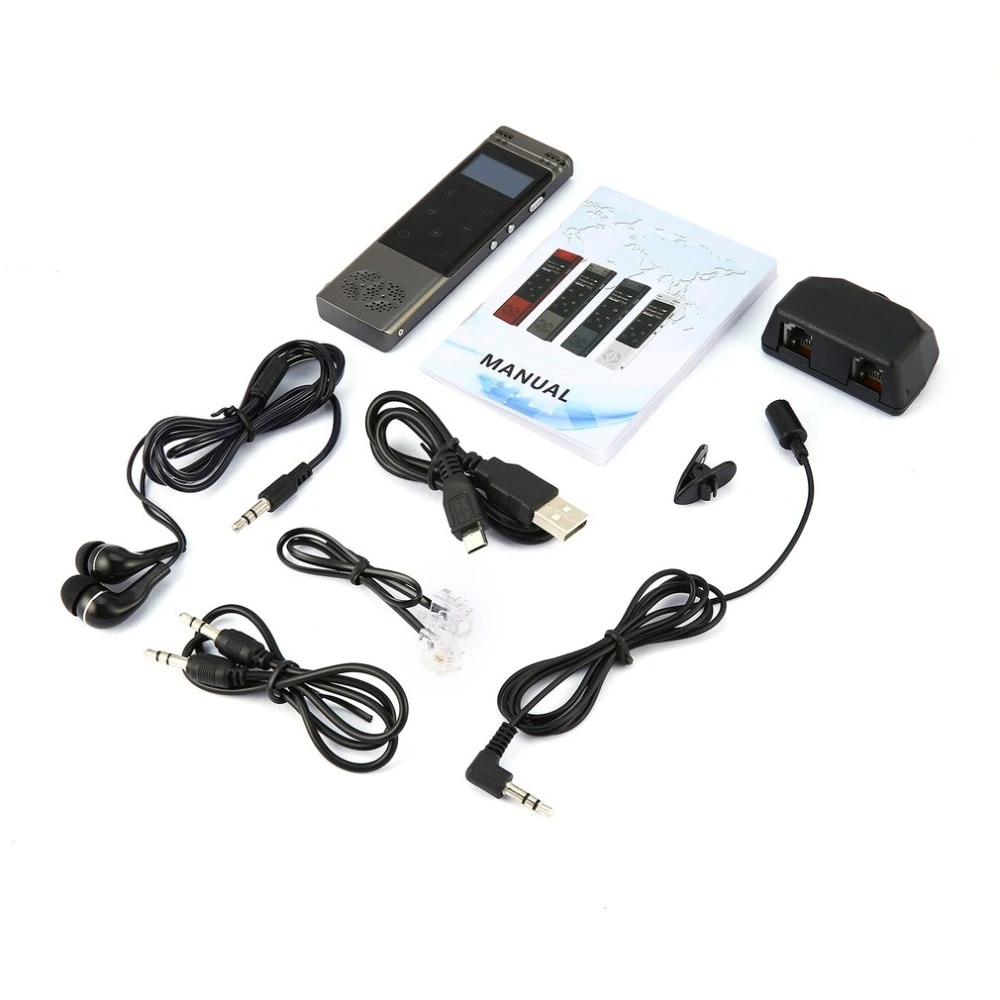 New! Sk-058 8GB Portable Professional USB Rechargeable Digital Voice Audio Recorder