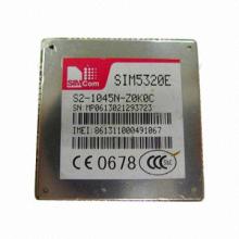 WCDMA Module, Supports HSDPA Up to 3.6Mbps for Downlink Data Transfer, SIM5320