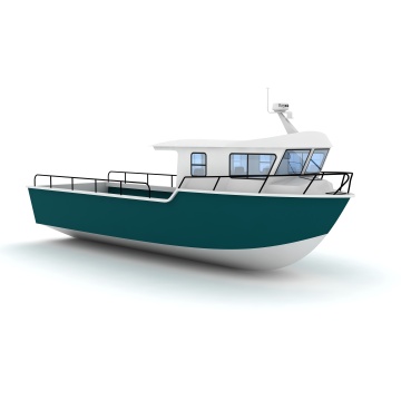 Aluminum Ocean Farming Vessel for Oyster Farmers