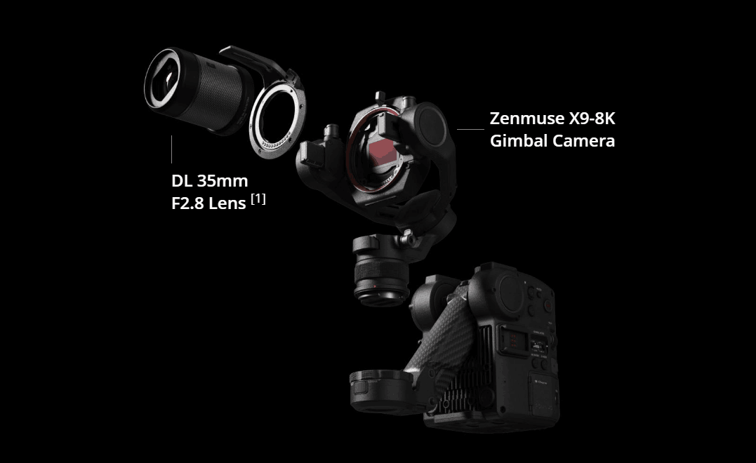 DJI Ronin 4D-6K DJI Ronin 4D-8K Wireless Transmission 4-Axis Stabilization LiDAR Focusing Full-Frame Gimbal Camera