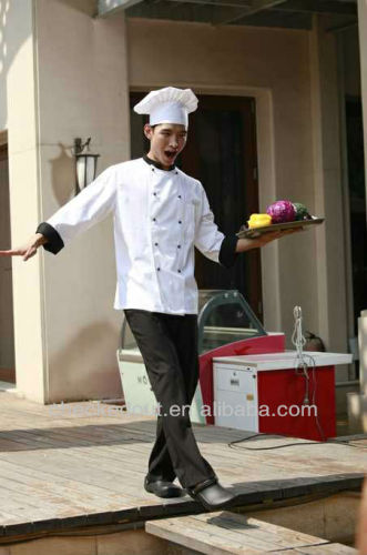 Kitchen clothing *colored chef coat+designer Chef Uniform/executive chef wear/colored chef coat/chef jacket