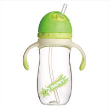260ml Penguin baby sippy cup with handle