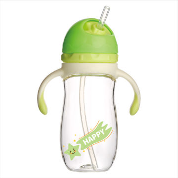260ml Penguin baby sippy cup with handle