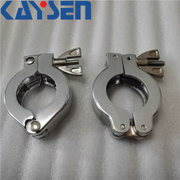 Aluminum Vacuum KF Pipe Clamp KF vacuum single pin clamps