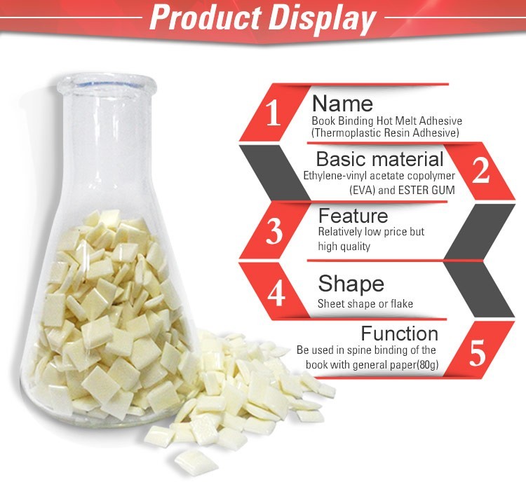 Flake Shape Bookbinding Glue